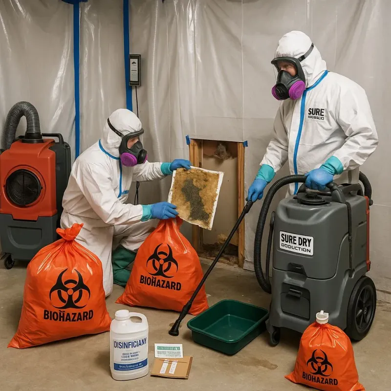 Contaminated Water Handling Protocols process in Netcong, NJ