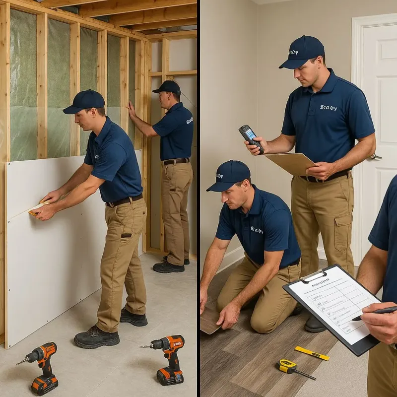 Repairs and Reconstruction process in Netcong, NJ