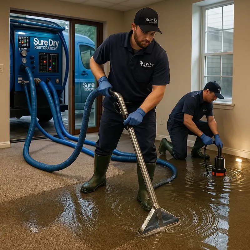 Water Extraction and Removal process in Netcong, NJ